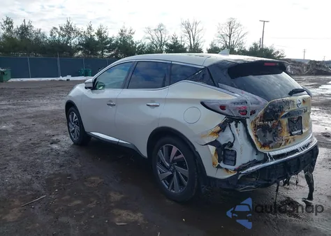 2021 Nissan Murano Sl Intelligent Awd z USA, uszkodzony, nr VIN 5N1AZ2CSXMC118463